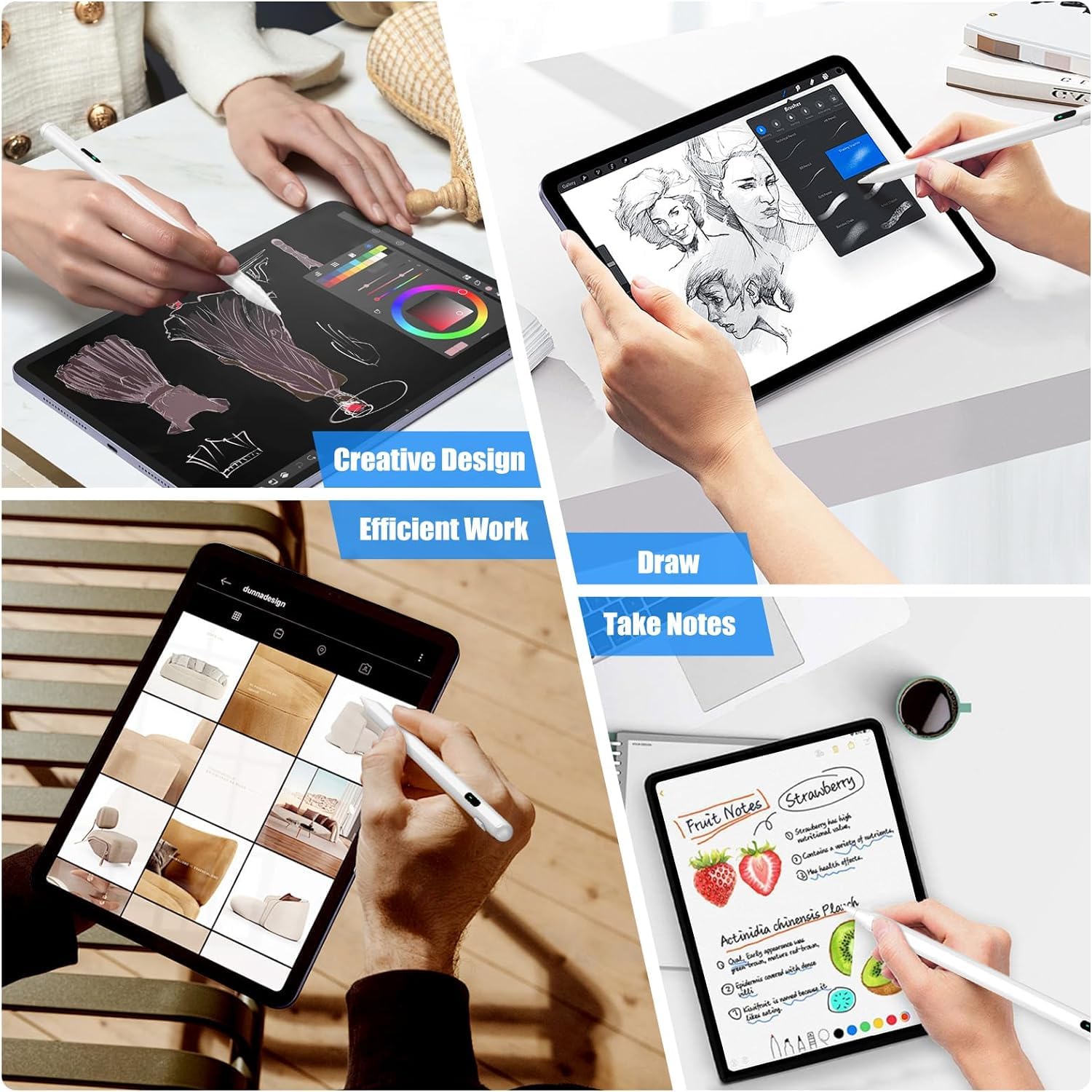 Apple Pencil To Draw On A Graphic Tablet You Use Drawing Tablet