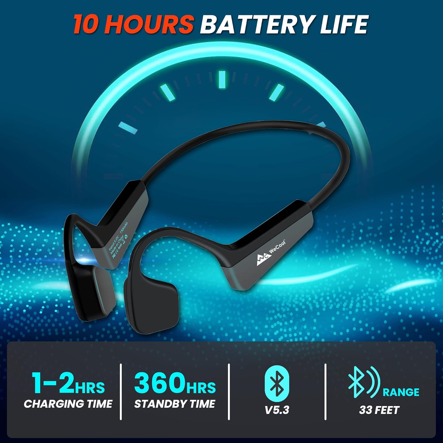 Bone Conduction Headphones Wecool Earphones Review Wireless