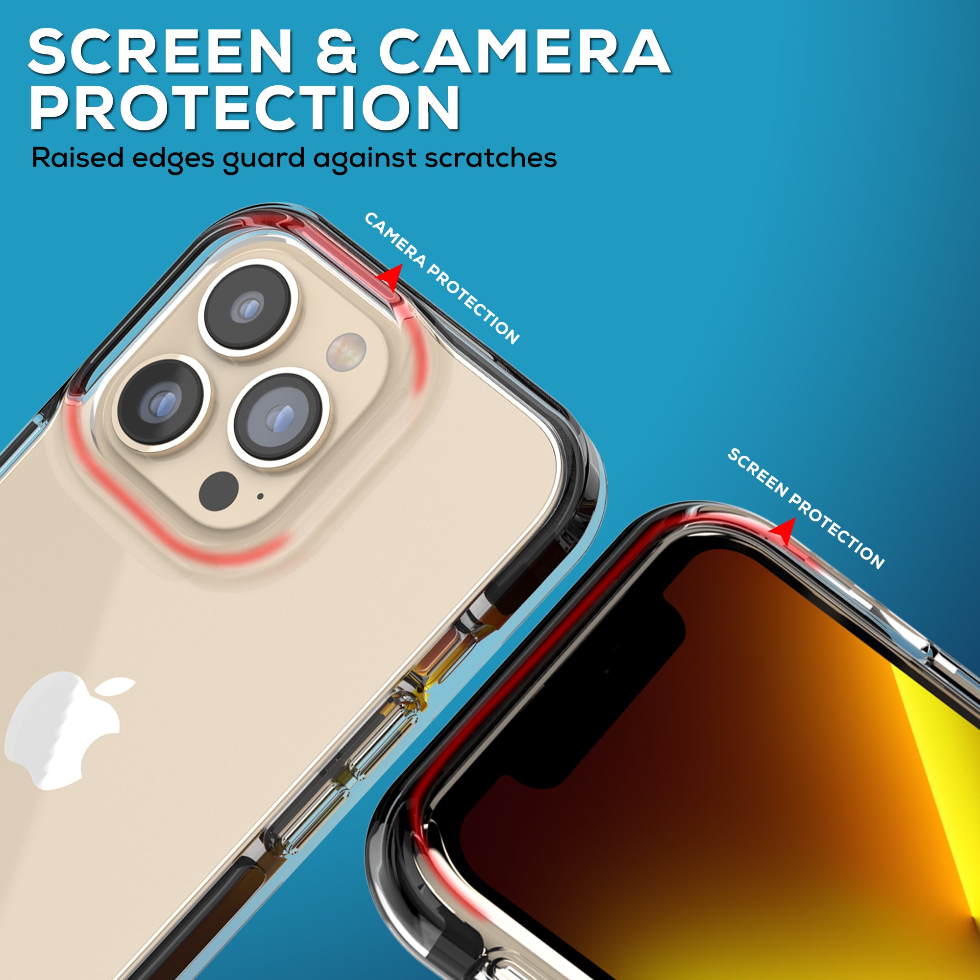WeCool Mobile Back Cover with Camera Protection Designed for iPhone 13 Pro